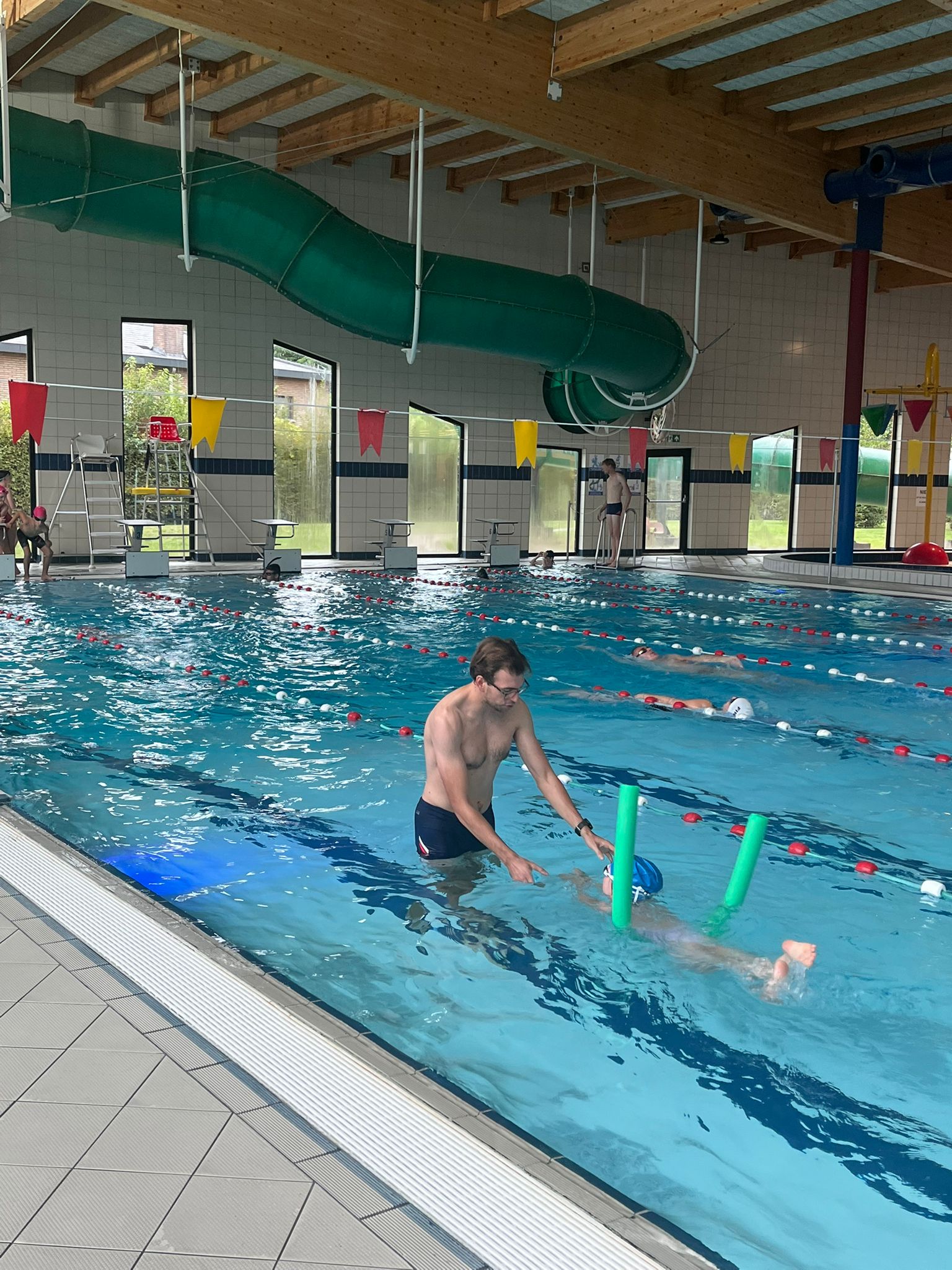 Zwembad Merelbeke Ter Wallen waar privé zwemlessen voor kinderen plaatsvinden