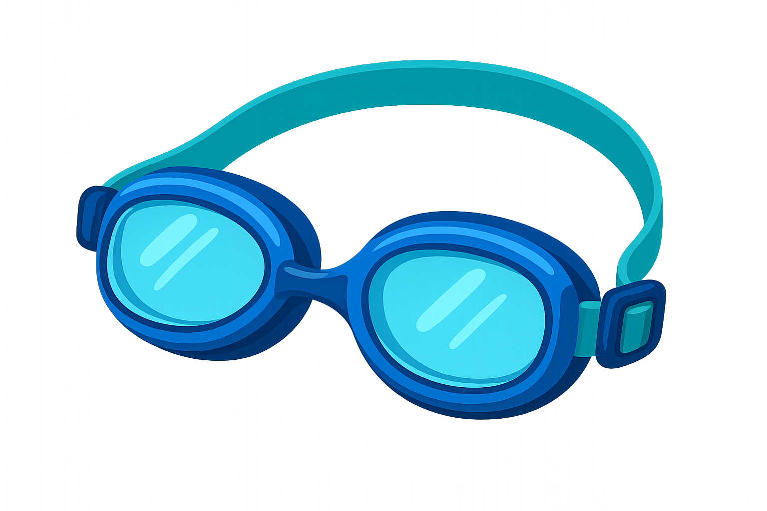 Swimming goggles icon